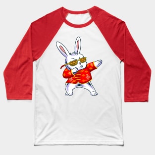 Dabbing Rabbit Year of the Rabbit 2023 Chinese New Year 2023 Baseball T-Shirt